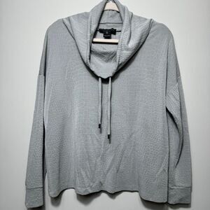 Rachel Zoe Women's Grey and Silver Sweatshirt